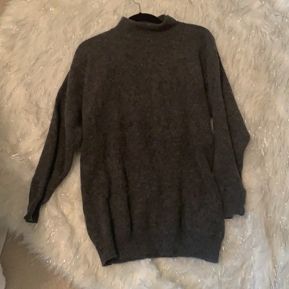 NWT lamb’s wool rabbit sweater I. B. Diffusion sweater grey size small - Picture 4 of 6